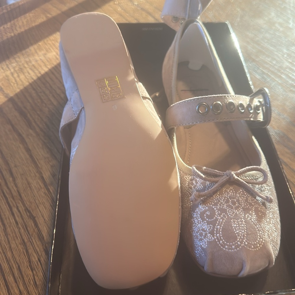 Jeffrey Campbell x Free People x Understated Leather NWT Beige ballerina flat - Picture 4 of 7